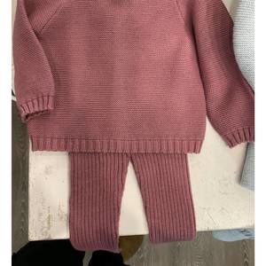 NEW MARTIN ARANDA girl's knit button up set in pink